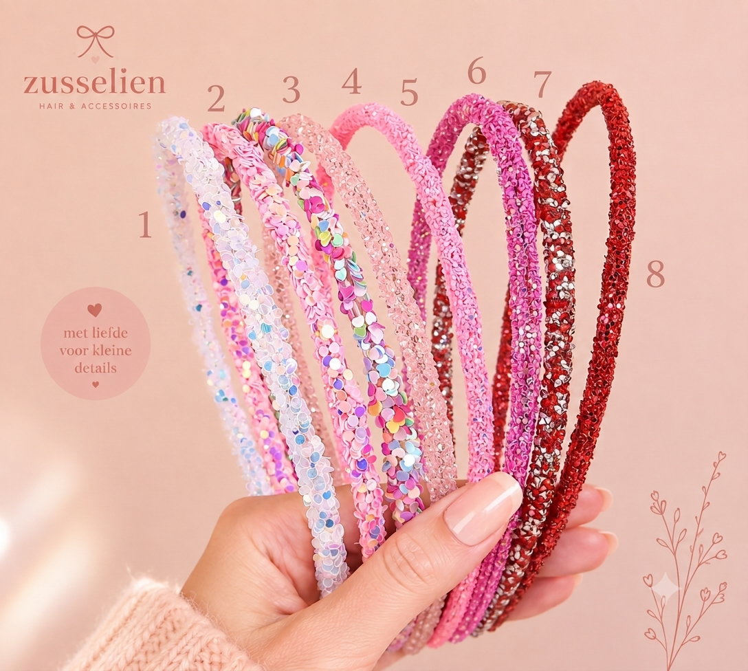 Diadeem | Sugercoat Pink