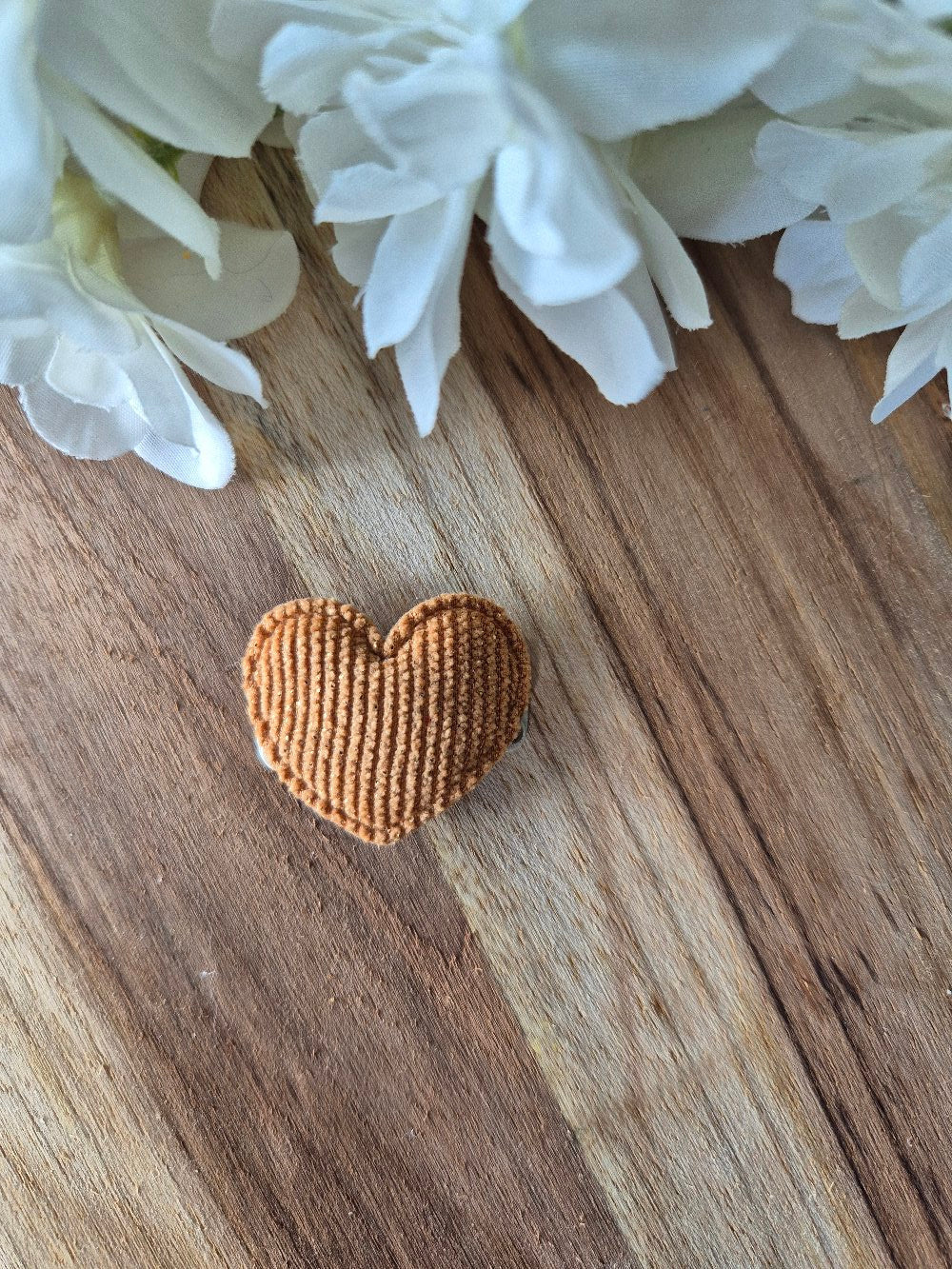 Anti-slipknip | Heart | Geel