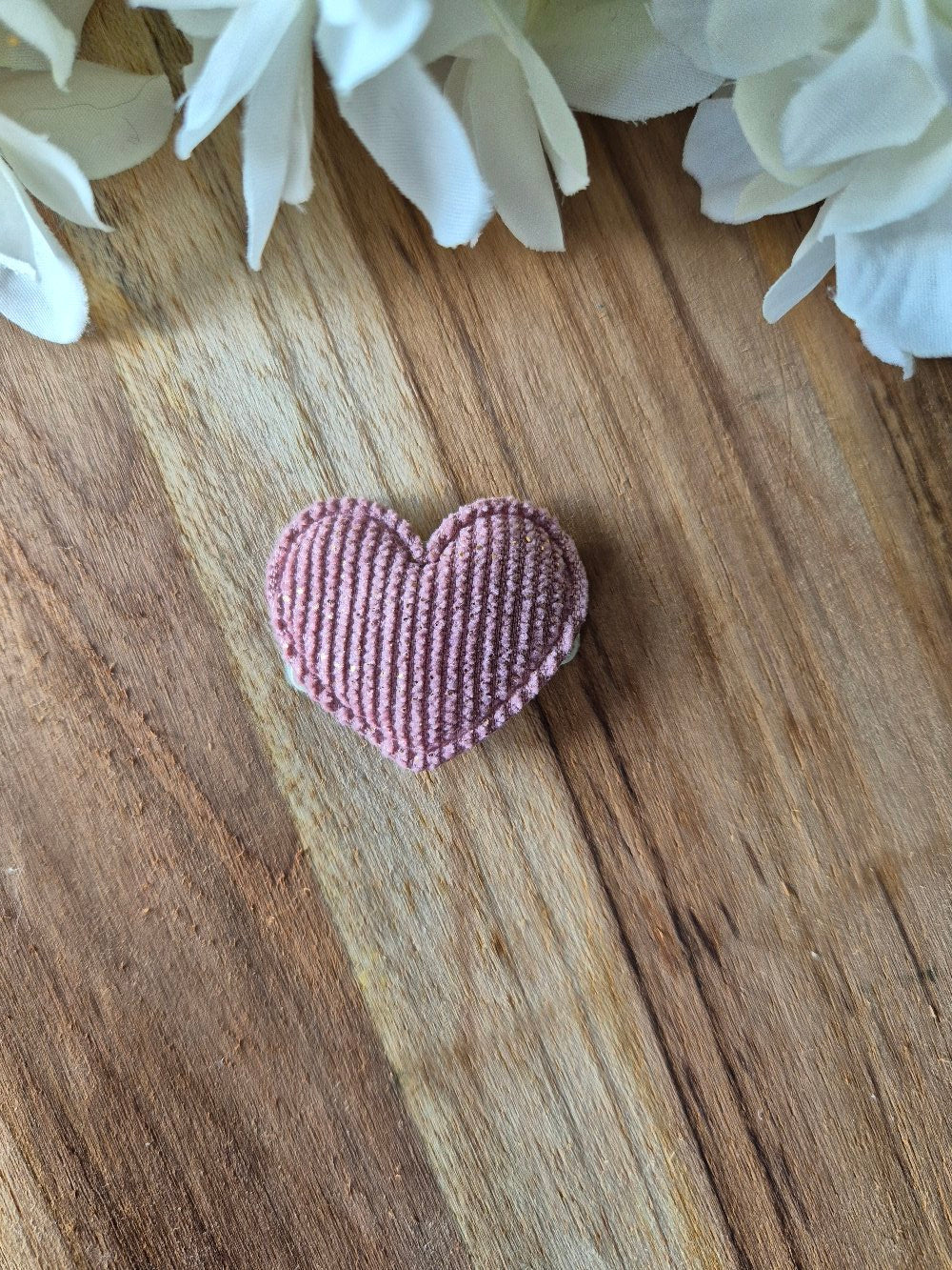 Anti-slipknip | Heart| Roze