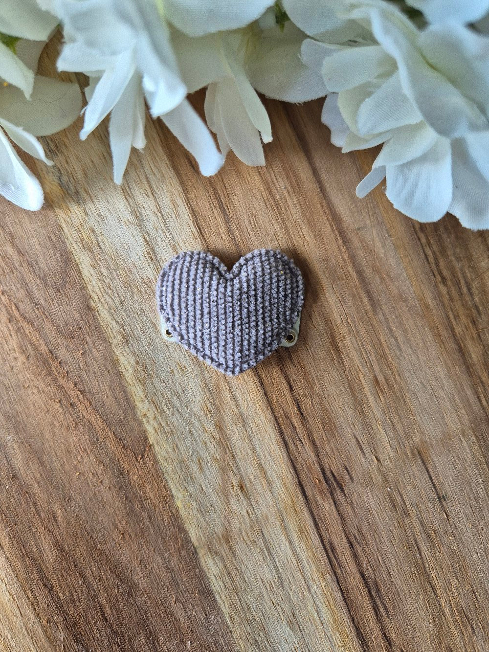 Anti-slipknip | Heart | Grijs