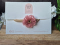 Baby/Peuter Haarband | Wool | Roze