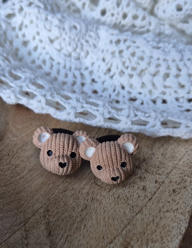 Haarelastiek | Bear | Bruin