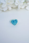 Haarelastiek | Suiker hart | Blauw